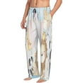 thumbnail image 2 of Xecao Cute Animals Men's Straight Lounge Pajama Pants: The Ultimate in Comfortable Sleepwear, 2 of 9