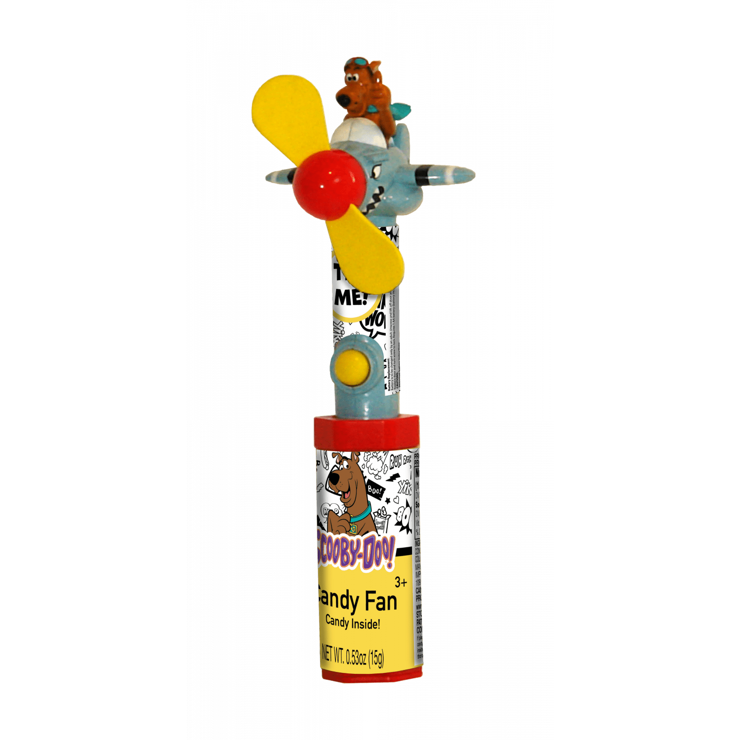 Scooby Doo Character Fan Candy Toy