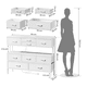thumbnail image 2 of Mueble De Tv 55 Centro De Entretenimiento Luz Led Enchufes Blanco, 2 of 7