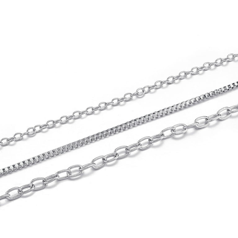 Jovivi Multilayer Metal Waist Chain Dress Belts for Women