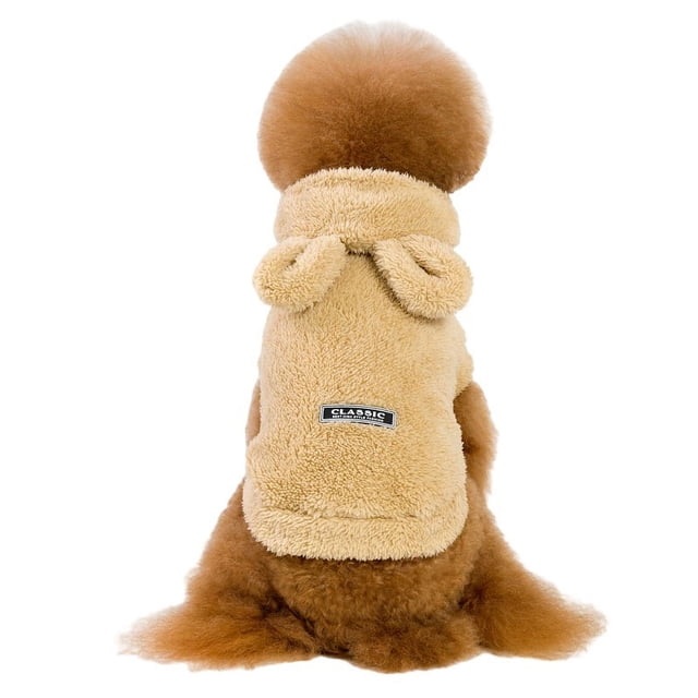 Ropa de invierno para perros pequeños, gatos, sudadera polar cálida, trajes para cachorros, bulldog francés, shih tzu, chihuahua, yorkshire terrier, abrigos.