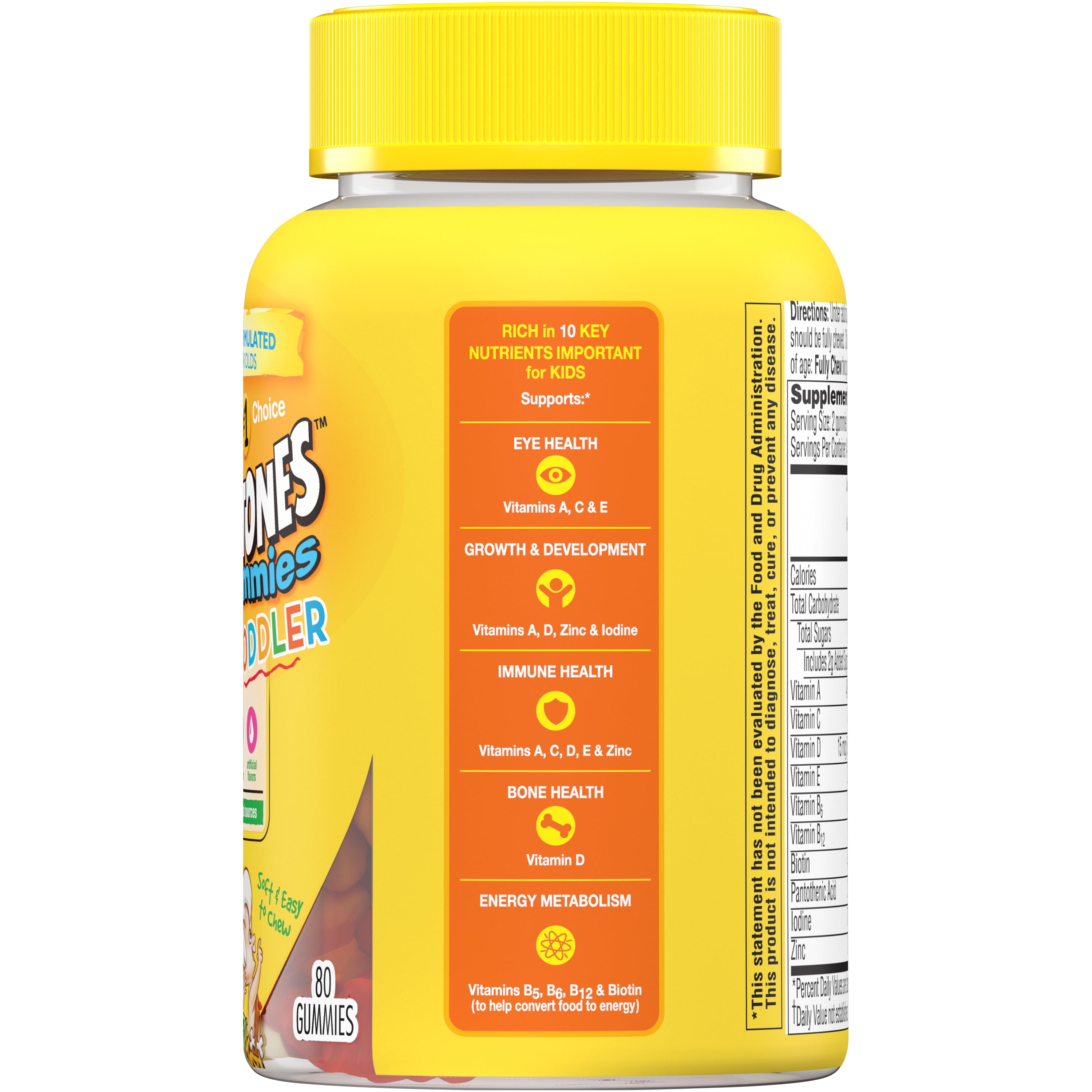 Finders Flintstones Toddler Gummies Multivitamin Kids Vitamin