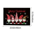 thumbnail image 3 of Wooowa Xmas Rugs Christmas Kitchen Bathroom Rugs Non-Slip Washable Floor Mat Low Pile Throw Carpet for Entryway Living Room Bedroom Laundry Indoor, 3 of 6