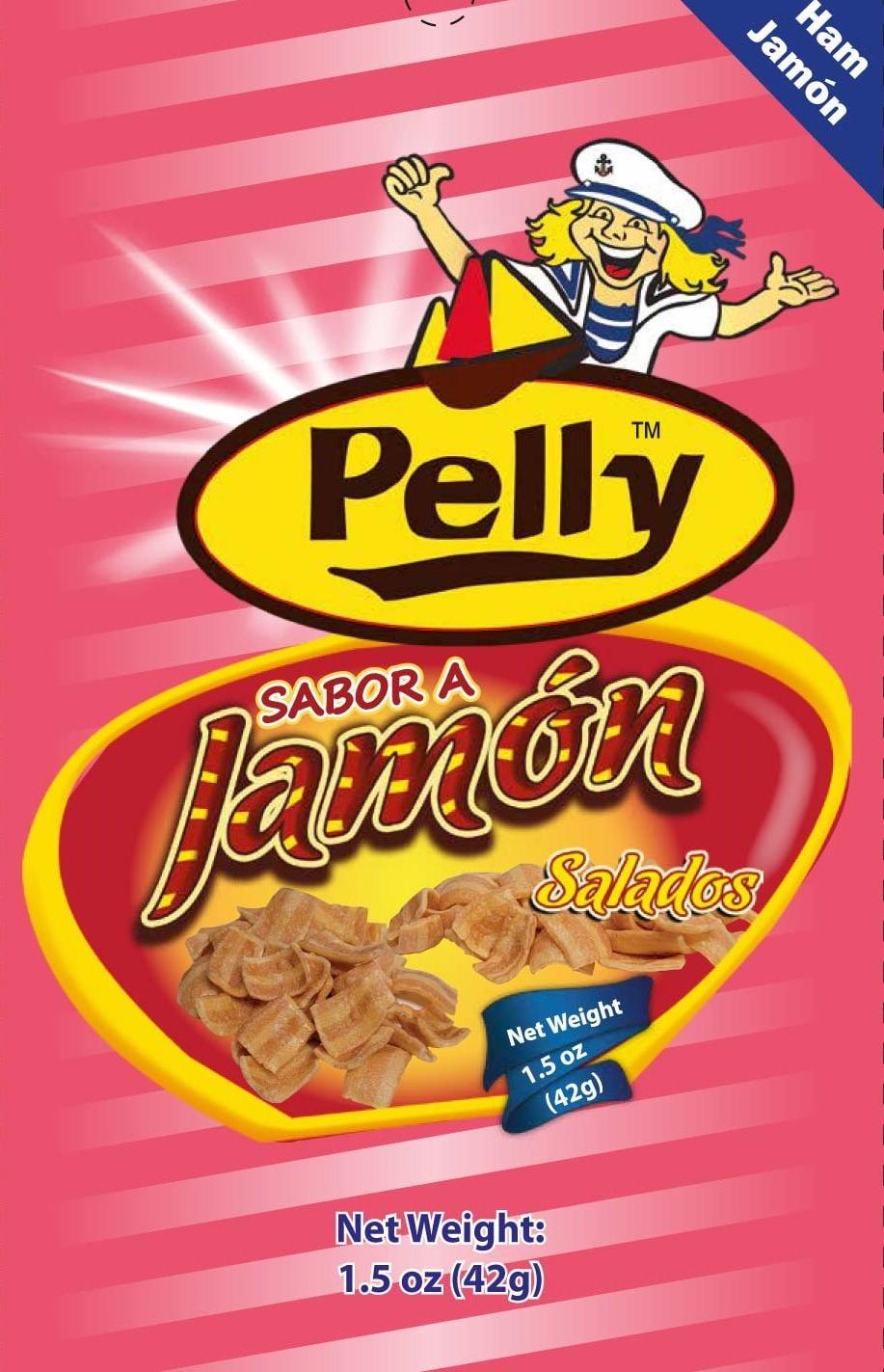 (6 pack) Pelly Jamon / Ham, 1 lb