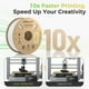thumbnail image 3 of Filamento para impresora 3D Creality Hyper PLA blanco, 2 kg, 3 of 8