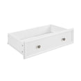 thumbnail image 6 of Cterwk Wood Dresser Closet Organizers Storage Cabinet with Handle, 5 Drawers Dresser for Living Room, Bedroom, White, 6 of 9