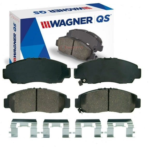 Wagner Front QS Disc Brake Pad Set compatible with Honda Accord 2.4L 3.0L 3.5L L4 V6 2006-2010