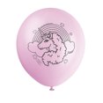 thumbnail image 2 of Afro Unicorn Latex Balloons, 12in, 6ct, 2 of 7