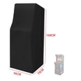 thumbnail image 5 of Game Machine Cover Waterproof & Dust-Proof Retro Home Arcade Machine Cover Electronic Game Cover Black（420D：56*79*168cm）, 5 of 5