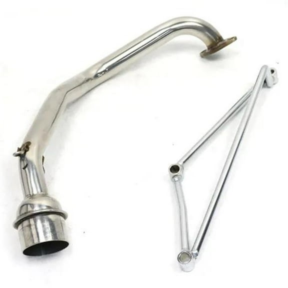Motorcycle Exhaust Pipe Muffler Exhaust Link Pipe 51mm Durble Accessories For Yamaha GY6 125cc GY6 150cc