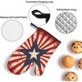 thumbnail image 4 of Oven Mitts and Pot Holders Sets of 4, American Stripes Star Kitchen Gloves for Cooking Baking Patriotic Hot Pads BBQ Potholders, 4 of 6