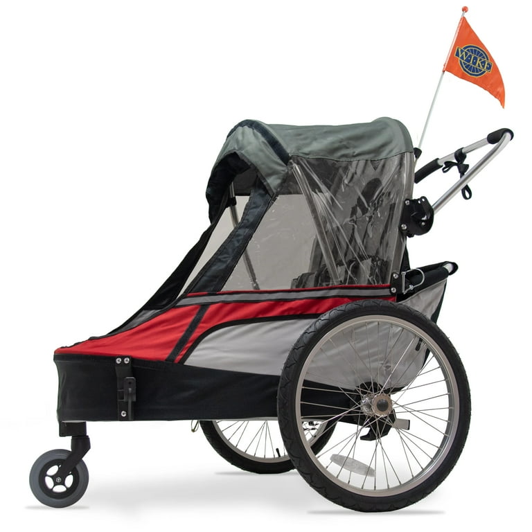 Wike Special Needs Large Bike Trailer Includes Stroller Jogging Kit, Baby  Jogger Pod Trailer Kit