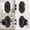 Matte Black, variant on Keyed Entry Door Knob, Entry Door Knob with Lock and Key, Zinc Alloy Door Lock Set for Bedroom Front/Entrance, Satin Gold, 1Pack