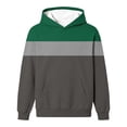 thumbnail image 5 of MexChoioe Boys and Girls Hoodie Hooded Sweatshirt Color‑Blocked Casual Long Sleeve with Pockets Versatile for Back to School and Daily, 5 of 5