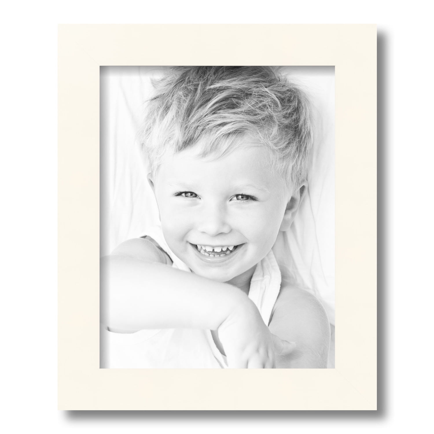 ArtToFrames 11x14 Inch White Picture Frame, This White Wood Poster
