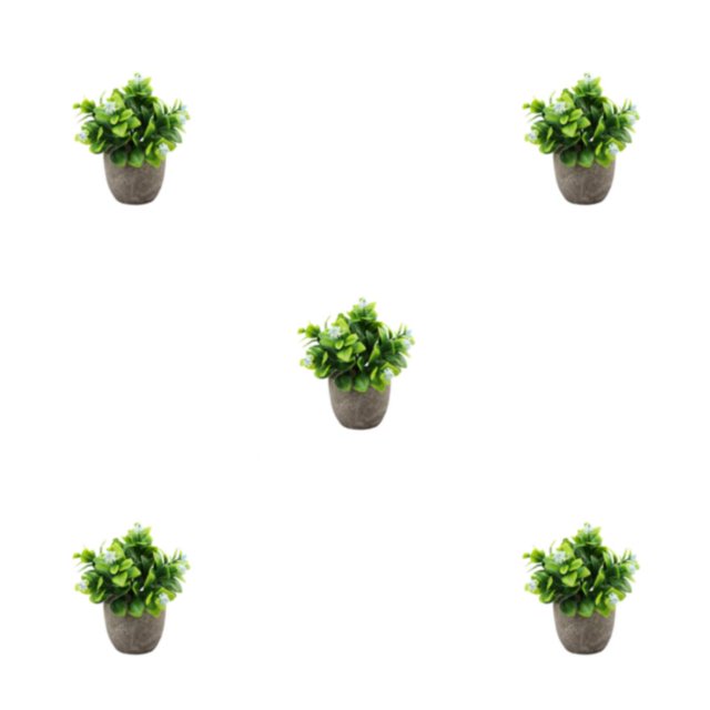 Decodeary Green Eco-friendly Artificial Money Tree In Pot Long-lasting Durability Realistic Appearance new blue babysbreath 5Set