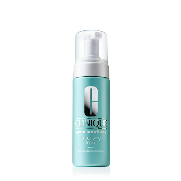 Espuma diaria Cleanser Clinique Acne Solutions de 125 ml con 1,5% de ácido salicílico