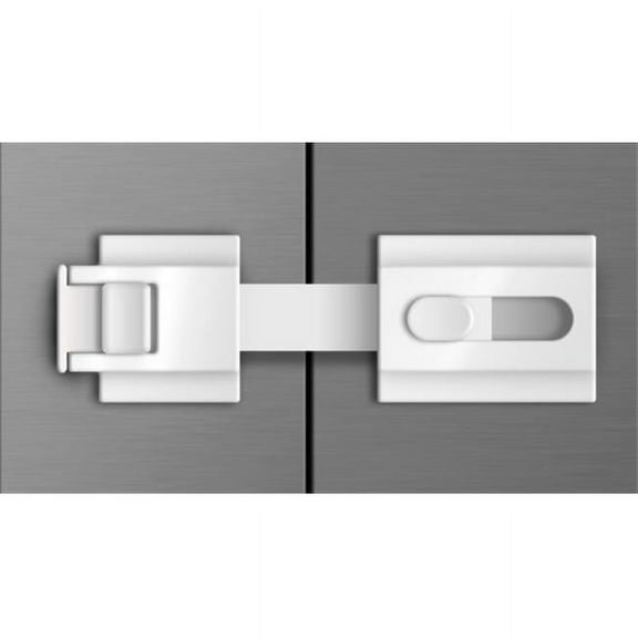 The Door Guardian TGRL-W The Guardian Refrigerator Lock - White