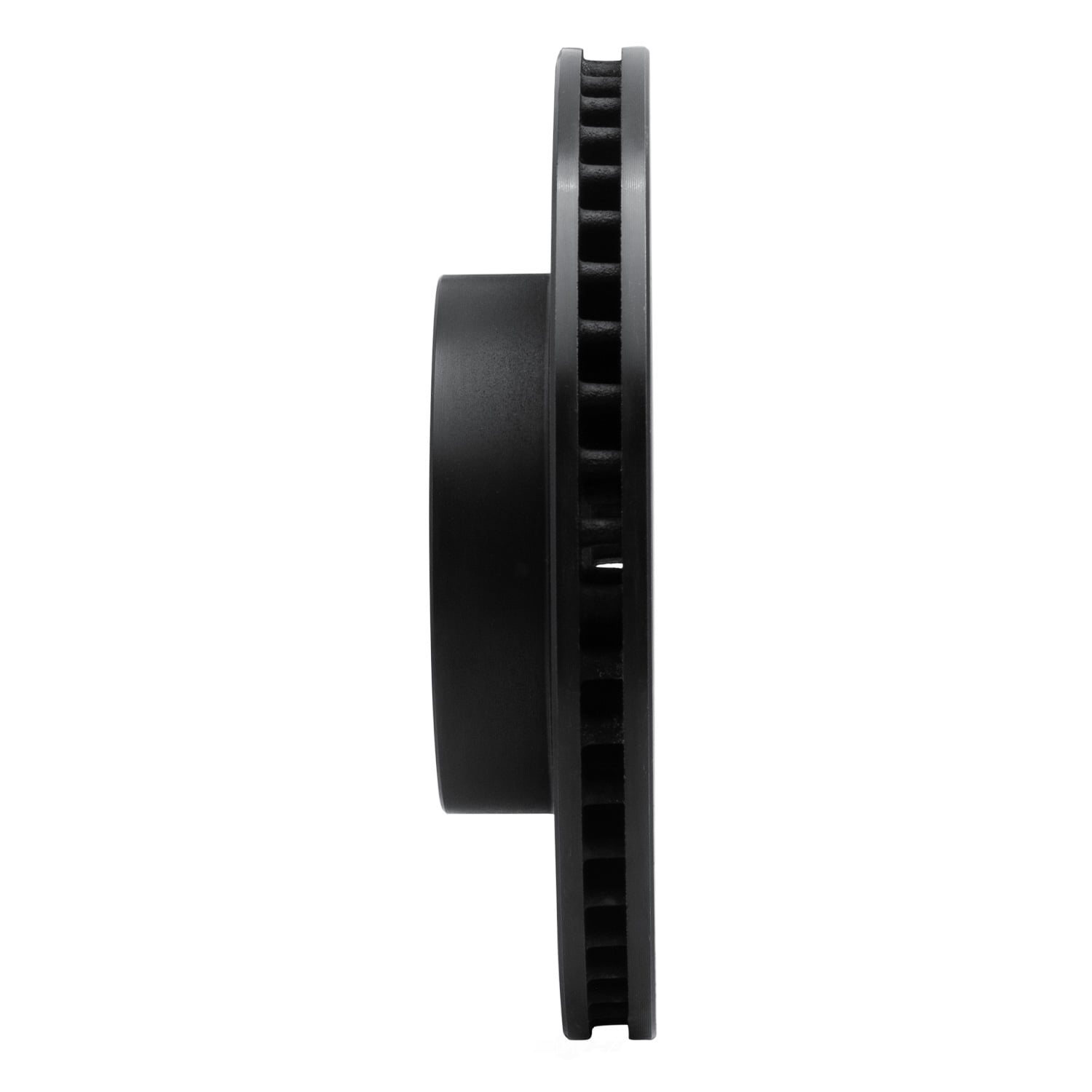 Dynamic Friction Company 633-76133L DFC Brake Rotor - Drilled And Slotted - Black
