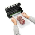 thumbnail image 3 of FoodSaver Vacuum Sealer Special Value Pack, Compact Machine with Bags, 3 of 8