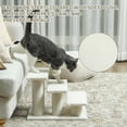 thumbnail image 3 of Step MultiLevel Carpeted Cat Scratching Post Pet Stairs, 3 of 9