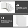 thumbnail image 4 of TAILTOSS 10Pcs Door Draft Stopper Prevent Dust White Adhesive for Homeowners, 4 of 5