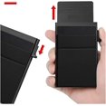 thumbnail image 5 of Ultra thin portable metal card with wallet design, unisex minimalist style, anti magnetic and anti demagnetization RFID function, credit card storage tool, 5 of 5