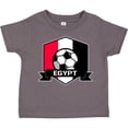 thumbnail image 3 of Inktastic Soccer Egypt Flag Banner Boys or Girls Toddler T-Shirt, 3 of 5