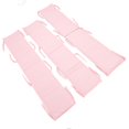 thumbnail image 1 of Parachoques Acolchados Para Bebé, Forro Suave Y Transpirable Para Cuna, Protección Contra Colisiones, Color Sólido Para Cunas De Tamaño Completo, 4 Uds., 1 of 7