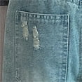 thumbnail image 5 of XXWXYD Clearence Ripped Wide Leg Jeans Korean Street Fashion Loose Fit Destroyed Denim Autumn 2025 for Tween Girls (9-14Y) Grunge Style, 5 of 8