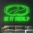 thumbnail image 3 of Handmadetneonsign VR Games Neon Sign, Virtual Reality Led Sign, Game Player Led Lights, VR Neon, 3 of 5