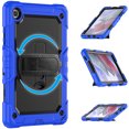thumbnail image 2 of For Samsung Galaxy Tab A7 Lite Case 8.7 inch, 360 Rotating Shockproof Cover with Stand, Screen Protector, Shoulder Strap (2021, SM-T220/T225/T227), Blue, 2 of 7