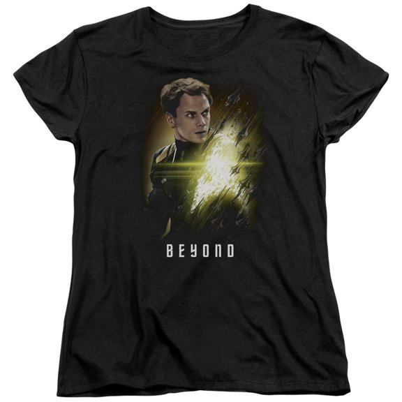 Star Trek Beyond - Chekov Poster - Women's Short Sleeve Shirt - Small