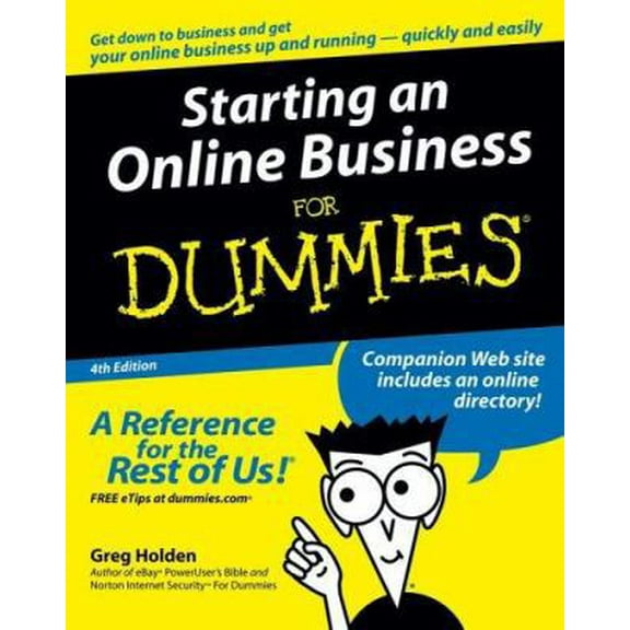 Pre-Owned Starting an Online Business For Dummies (Paperback) 0764583344 9780764583346