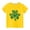 Yellow, variant on Alkepwun St Patricks Day T Shirts for Kids Boys Girls Short Sleeve Creneck Tees Irish Holiday Cute Clover Print Shirts Toddler Cotton Tops