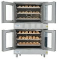 thumbnail image 2 of Full Size Double Commercial Natural Gas Convection Oven 54,000 BTU With Stacking Kit, 2 of 13