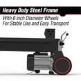 thumbnail image 6 of Hyper Tough 5 Ton Log Splitter, 15-Amp Induction Motor with Hydraulic Ram, Horizontal Use with Vertical Storage, 6 of 17