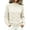 Beige, variant on Womens Oversized Cable Knit Sweaters 2026 Fall Winter Chunky Knitted Pullover Mock Neck Sweater Tops Loose Outfits, Dressy Casual Clothing