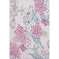 thumbnail image 2 of Addison Rugs Mayfield Washable Coastal Coral Raspberry Rectangle Rug, 8' x 10', 2 of 5