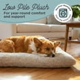 thumbnail image 7 of Best Friends by Sheri Large Comfy Crate Washable Mat Dog Bed, Oyster Herringbone, 7 of 7