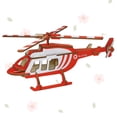 thumbnail image 4 of OULII Plane Model Kit Red Aircrafts Model for Creativity Enhancement DIY Activity 1 Set, 4 of 7