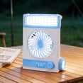 thumbnail image 4 of Portable Fan USB Type Compact Rechargeable High Speed Solar Powered Outdoor Power Supply, 4 of 6