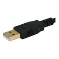 thumbnail image 2 of Monoprice - USB cable - USB (M) to USB Type B (M) - USB 2.0 - 3 ft - booted, molded - black, 2 of 3