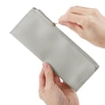 thumbnail image 4 of Unique Bargains Portable Stationery Bag Zipper Pencil Case Gray, 4 of 6