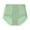 Mint Green, variant on Lace High Waist Panties Breathable Plus Size Shapewear Booty Lift Underwear Negligee
