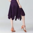 thumbnail image 5 of Elegant Ballroom Dance Latin Flamenco Dance Skirt for Women, 5 of 6