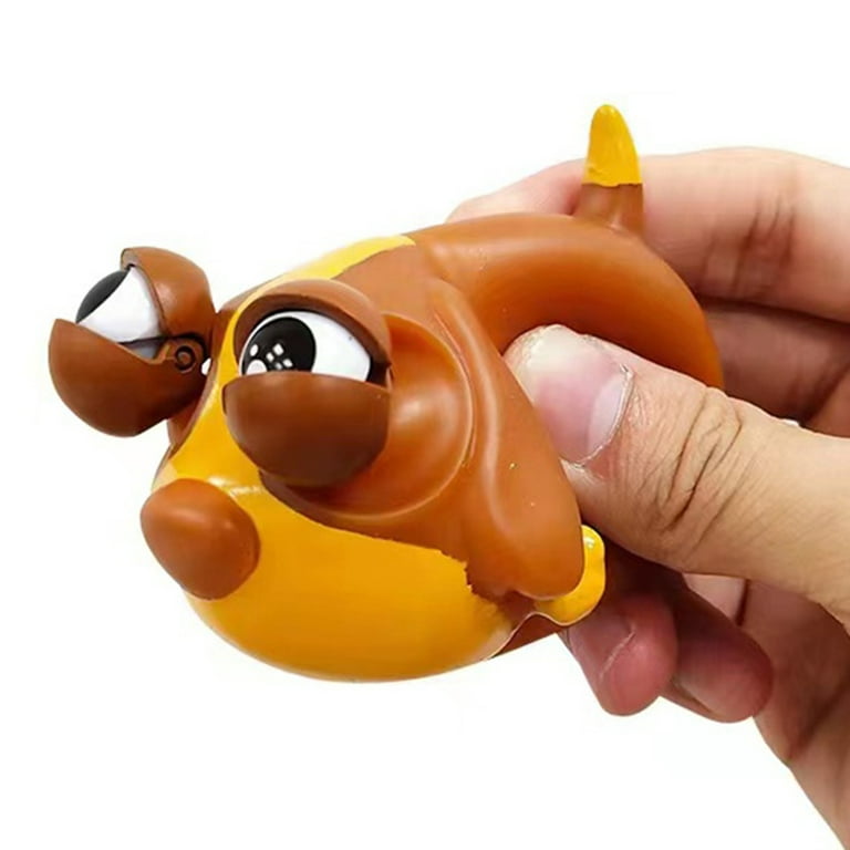 Baby Toys Pinch Dog Cute Squish Sensory Toy Decompression Artifact Vent Toy  Dog Shaped Stress Relief Balls Slow Toys for Friends Or Teens Gifts Kids