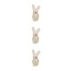thumbnail image 4 of Colgante de conejo de peluche Ounissouiy Beige 6cm, 4 of 6