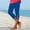 Blue, variant on Womens High Waist Cutout Mesh Yoga Capri Pants, Slim Stretchy Fabric for Activewear Casual Silhouette Pink XXL