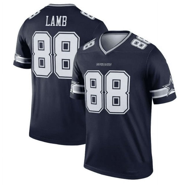 Dallas Cowboys PARSONS 11# LAMB 88# PRESCOTT 4# Jersey de fútbol deportivo juvenil para hombres y mujeres L